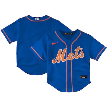 toddler nike royal new york mets replica team jersey